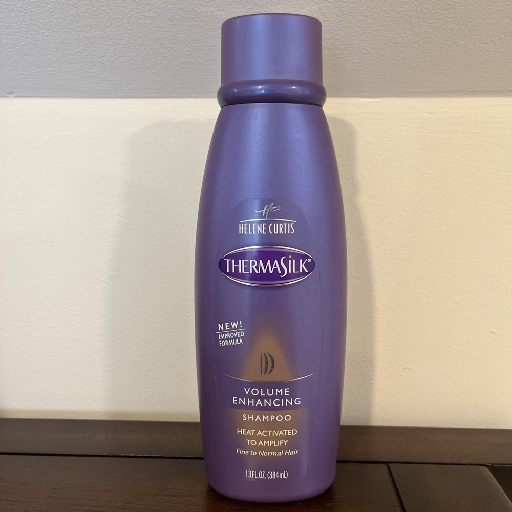 Helene Curtis Thermasilk Volume Enhancing‎ Shampoo 13oz HTF RARE Discontinued